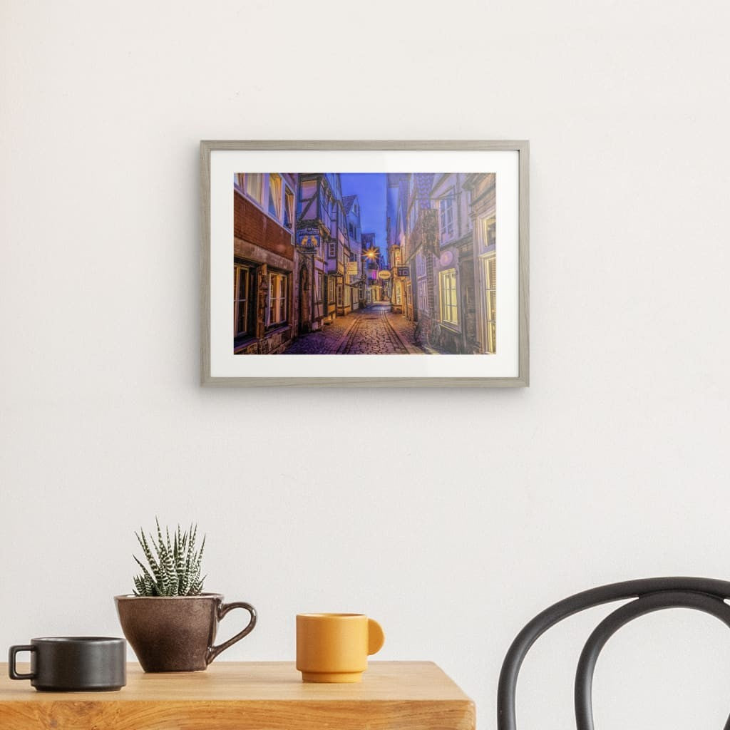 Der Bremer Schnoor als Passepartout