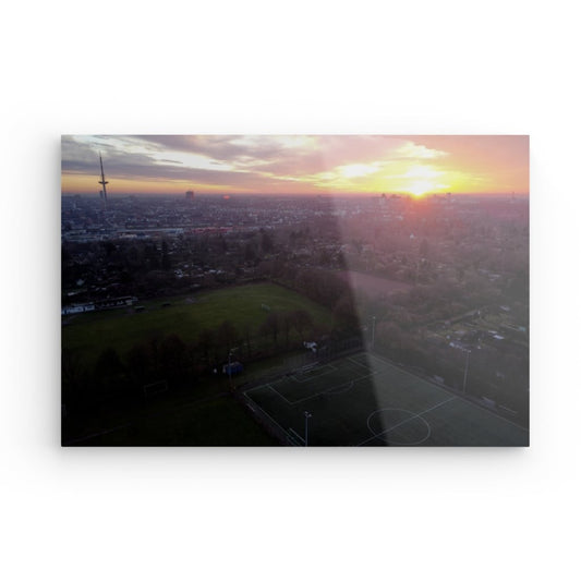 Bremen Walle von oben als Gallery-Print