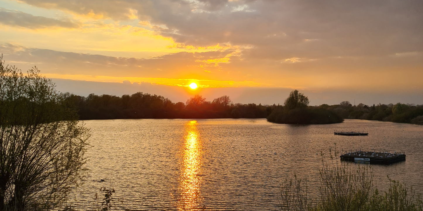 Bremens kleine Weser als Leinwandbild