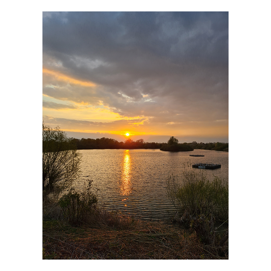 Bremens kleine Weser als Poster