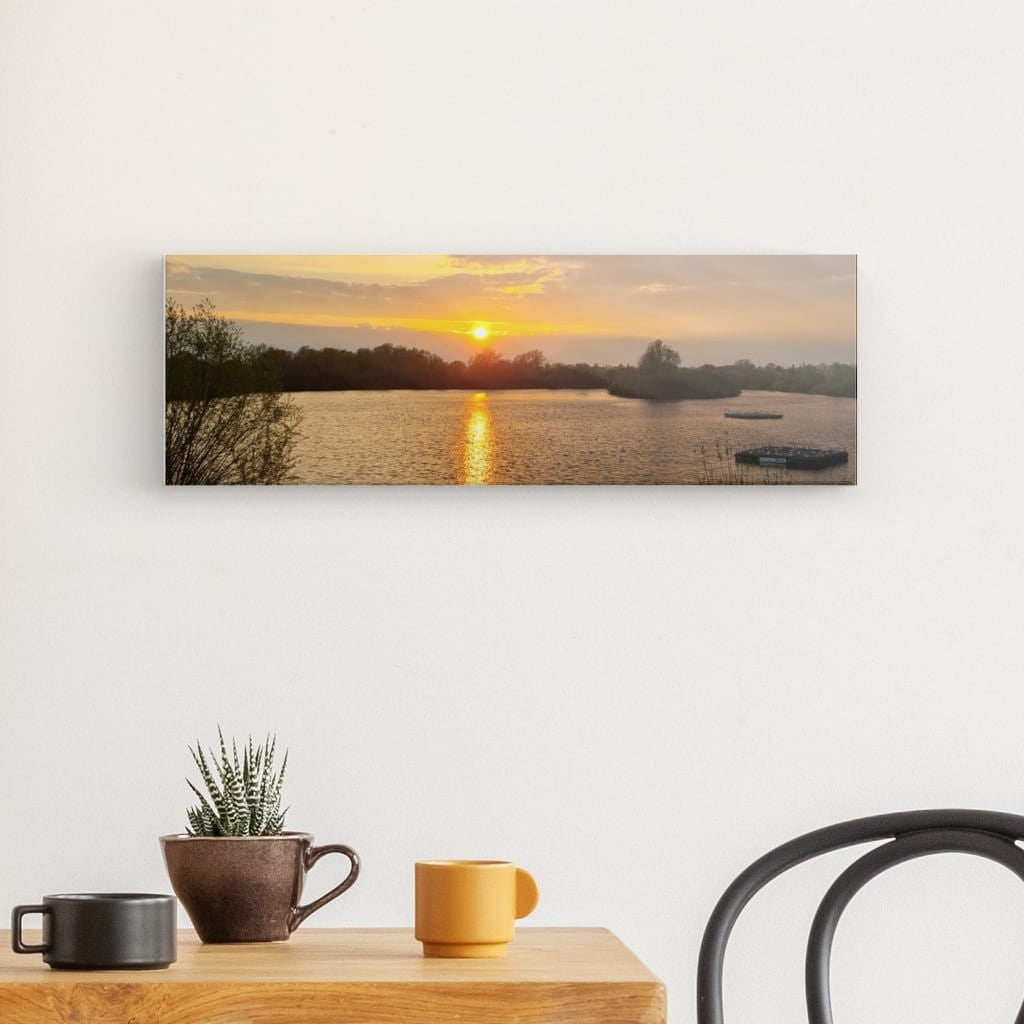 Bremens kleine Weser als Leinwandbild